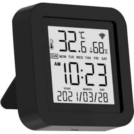 Tuya S09A 3-in-1 Smart-WLAN-Sensor: Infrarot-Fernbedienung mit Temperatur- und Feuchtigkeitsmessung