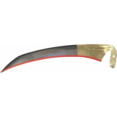 Reichsformsense poliert, ohne Sensenbaum Rapid, aus Metall, L 60 cm, ohne Stiel, Gewicht 2,3 kg
