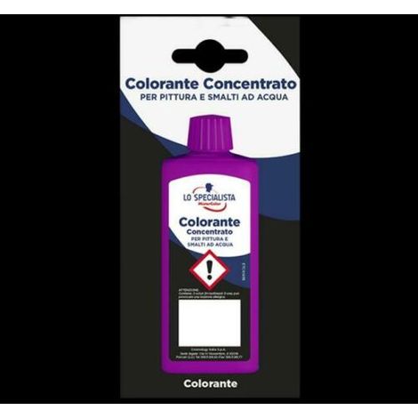 LO SPECIALISTA - COLORANTE CONCENTRATO PER PITTURE E SMALTI AD ACQUA MAGENTA 45 ML. (1/2)