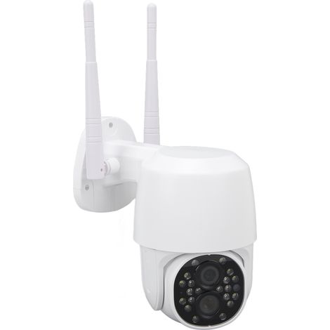 Caméra de sécurité à double objectif, communication bidirectionnelle, zoom 15x, vision nocturne couleur, suivi automatique, caméra de surveillance WiFi, prise australienne 110-240 V (1/5)