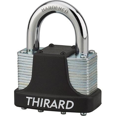 Lucchetto TANK a combinazione, 4 cifre, zincato, colori assortiti – THIRARD (1/5)