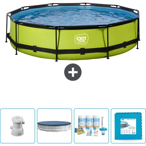 Exit Pool Rund - 360x76 cm - 5-teilig SCB16 (1/4)