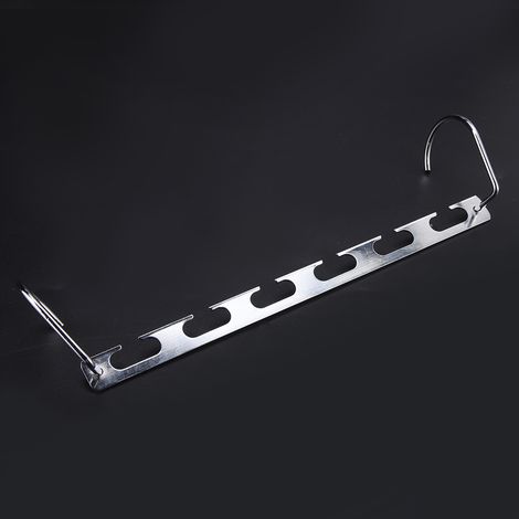 Cintres robustes pour vêtements, lot de 2 ou 4, en métal, multifonctionnels et pliables (2) (1/5)