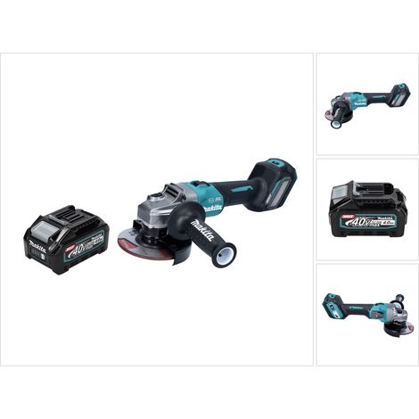 Makita GA 023 GM1 Akku Winkelschleifer 40 V max. 125 mm Brushless XGT + 1x Akku 4,0 Ah - ohne Ladegerät (1/5)