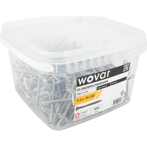 Vorteilseimer Terrassenschrauben Edelstahl 410 5,0 x 70 mm Torx