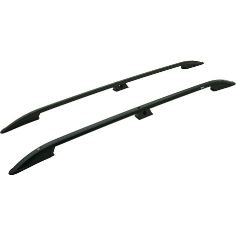 TURTLE kompatibel mit Vauxhall Combo E 2019-2025 / Kurze Version Dachreling Crown Schwarz (1/5)