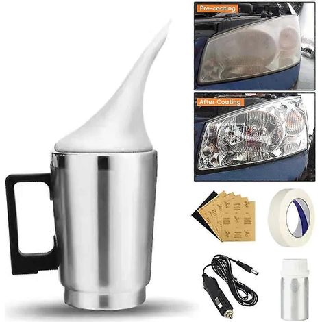 Stück Scheinwerfer-Polierflüssigkeits-Set für Scheinwerferaufbereitung und -reinigung