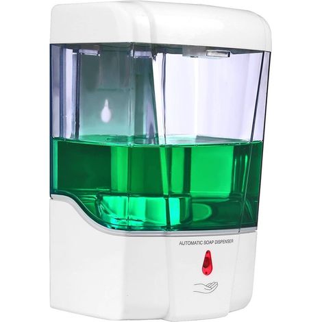 Cleafe - Dispenser Erogatore Dosatore Sapone Automatico Infrarossi Con Fotocellula 600ml - (1/5)