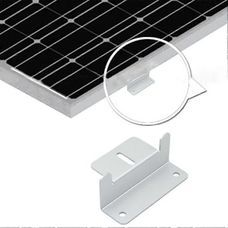 Z-förmiges Solarmodul-Montageset für Wohnmobile und Boote mit Anschlussschlüsseln (1/5)