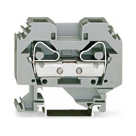 Connecteur de barre omnibus à 2 fils 16 mm² gris 283-101