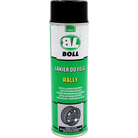 BARNIZ ACRÍLICO PARA LLANTAS NEGRO BRILLANTE 500ML BOLL (1/4)