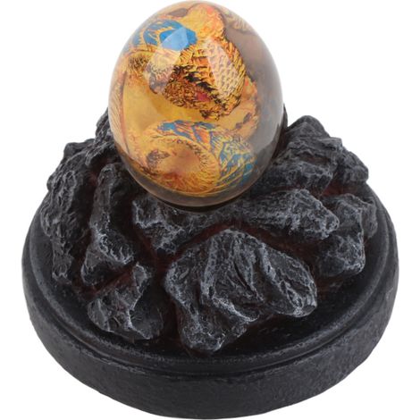 Œuf de dragon lumineux, décoration résine pour maison, collection cadeau pour amis (1/5)