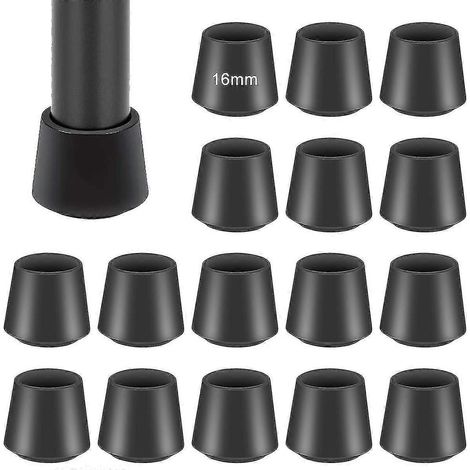 Paquete de 16 fundas de silicona para patas de sillas, almohadillas para pies, manteles para muebles y cubiertas protectoras.