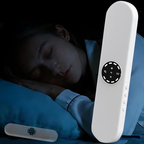 Altoparlante Bluetooth da cuscino per un buon sonno notturno - Altoparlante a conduzione ossea da posizionare sotto il cuscino con 35 toni di rumore bianco integrati, cuffie portatili da viaggio per d (1/5)