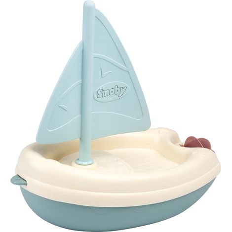 Little Smoby - Barca a vela - Giocattolo da bagno - Ruota a pale - Promuove la destrezza - Dai 12 mesi - Prodotto in Francia (1/4)