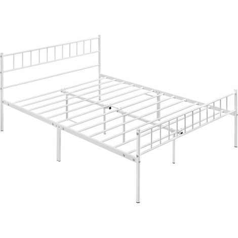 Homevive Marco de Cama para Colchón de 160x200cm Cama Matrimonio con Patas 32cm Cama de Metal con Espacio Bajo de Almacenamiento Blanco
Visita la tienda de Homevive (1/5)