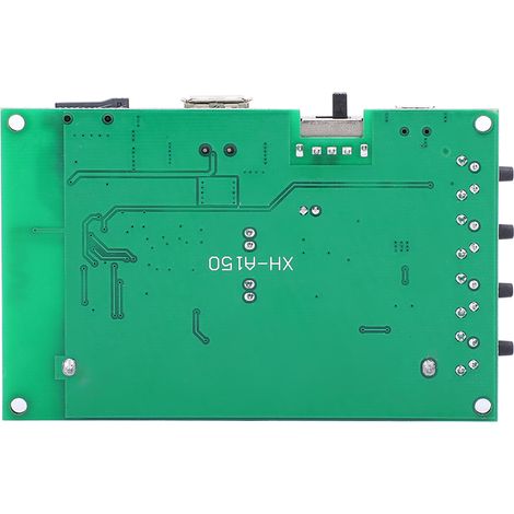 Carte d'amplificateur Bluetooth numérique XH-A150, rechargeable, double canal, 10 W (1/4)