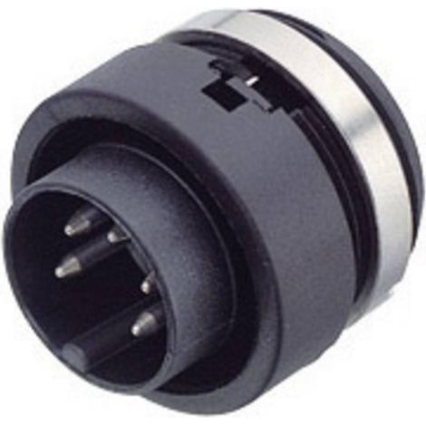 Binder Serie 678 conector circular macho 7 polos 5 A