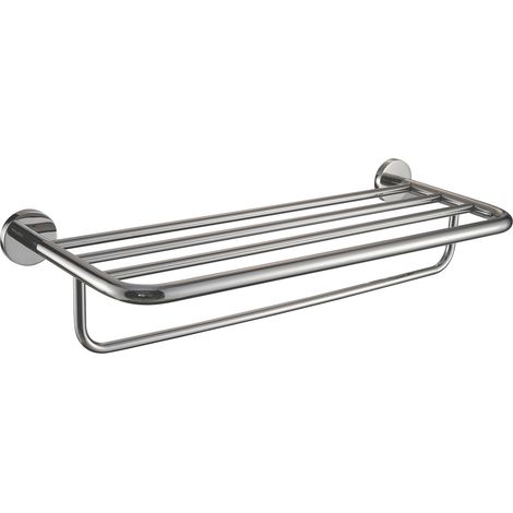 KWC AR Doppelhandtuchstange, FIRMUS, Edst., 600x115x220 mm, AP, hgl, Regal