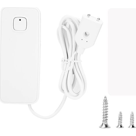 Détecteur de niveau d'eau WiFi 2.4GHz IP67, capteur de fuite avec alarme, contrôle à distance TUYA (1/5)