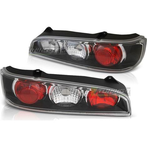Paire de feux arriere Fiat Seicento 600 98-10 Noir-32209594 (1/2)