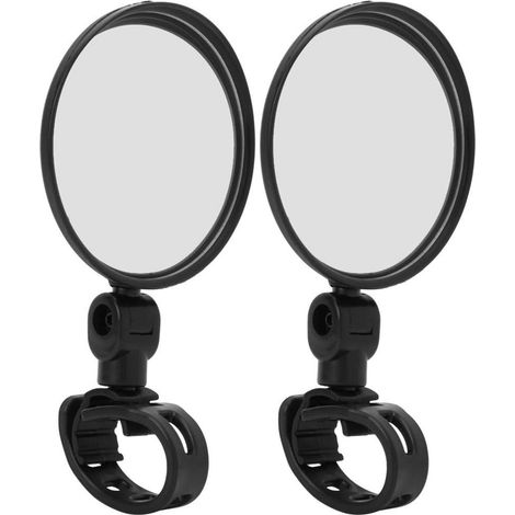 Sicherheitsspiegel für Elektromobile – 40-mm-Gewinde, runde Spiegel, Weitwinkelreflexion, Fahrradzubehör, 2er-Set (1/5)