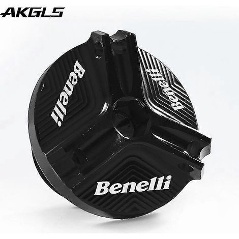 Couvercle de remplissage d'huile moteur pour motos Benelli TRK 502, 502X, 502C, 752S, 251, BN302, Leoncino 250/500 / Trail, TNT125 et TNT251 — Pièces détachées Benelli noires