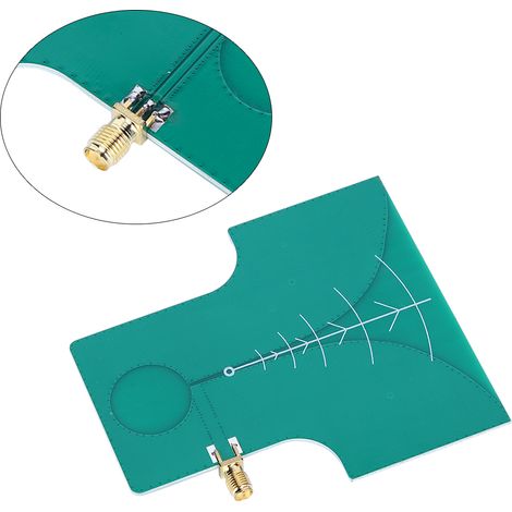 Antenne TEM à large bande directionnelle UWB à gain élevé de 1,4 à 10,5 GHz, émetteur 2,4 GHz (1/5)