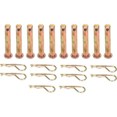 10 jeux d'accessoires moteur diesel refroidi par air pour machines agricoles, broches R 8x50mm compatibles 178F 186F (1/5)