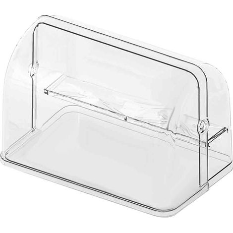 Boîte de rangement et de présentation pour doublons - boîte transparente à couvercle rabattable (1/5)