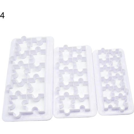 3-teiliges Set Kuchenformen, hitzebeständig, wiederverwendbar, leicht zu entformen, geometrische Figuren, Schokoladenformen für Bäckereien-4 (1/5)