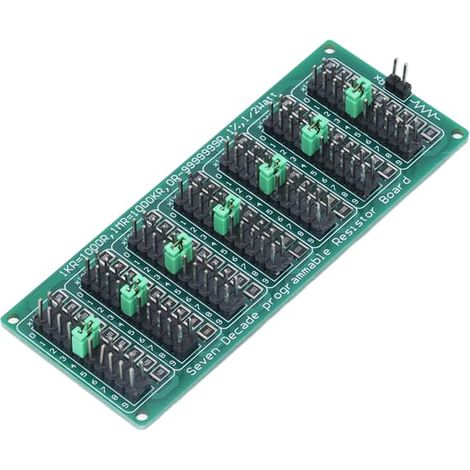 Boîtier de résistances programmables 0-9999999 Ω, module de charge variable 200 V CA, kit de test en laboratoire (1/5)