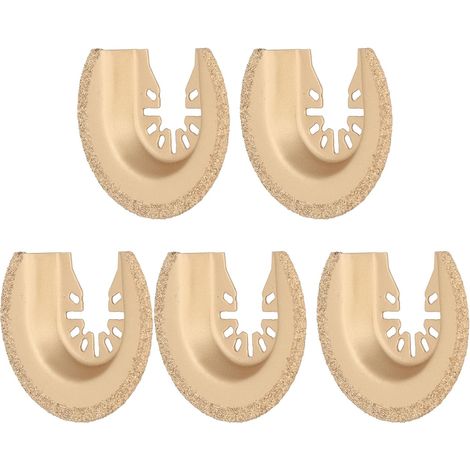 Lame de Scie Oscillante, Electrophorèse de Outil Multi Oscillant Emballage Plastique Individuel pour Béton (1/5)
