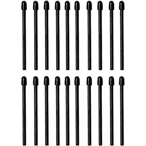 (20er-Pack) Markerspitzen für Remarkable 2 Stylus-Stifte, weiche Ersatzspitzen, schwarz (1/4)