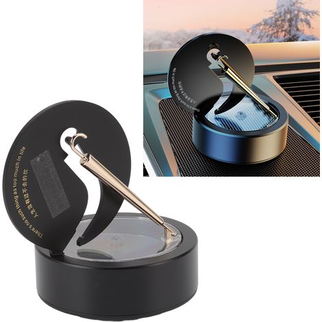 Auto-Lufterfrischer, solarbetriebener automatischer Drehschirm, Lufterfrischer-Ornament. (1/5)