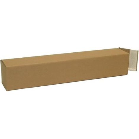 Karton 1-wellig Quattropack m.SK-Verschluss Maße 108x108x610mm A1 Q.1.20 B braun (1/2)