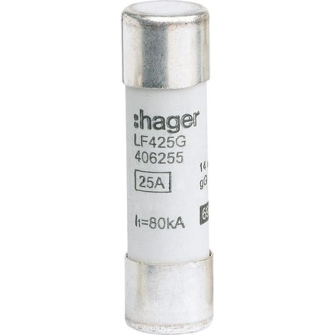 Cartouche fusible industrielle 14x51 gG 25A (LF425G)