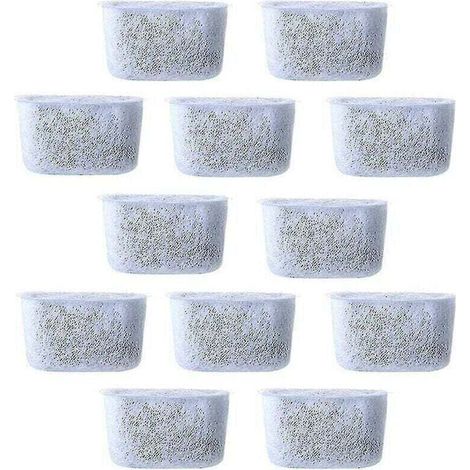 Bardusch-12pcs Filtres à eau à charbon de rechange Filtre non tissé pour cafetières (1/4)