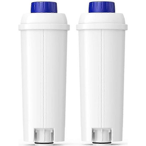 2er-Pack Ersatzwasserfilter DLSC002 für Delonghi Etam EC680 Kaffeemaschinen, Aktivkohle-Wasserenthärter (1/5)