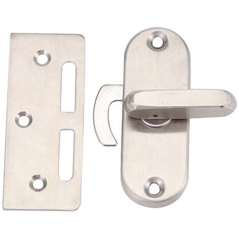 304 serrure de porte coulissante en acier inoxydable serrure de porte coulissante de porte coulissante et verrouillage de verrouillage de la cachet de verrouillage (1/5)