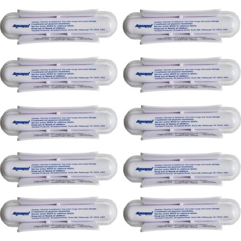 10er Pack AQUAPEL Applikator Windschutzscheibe Glasbehandlung Wasser Regen abweisend