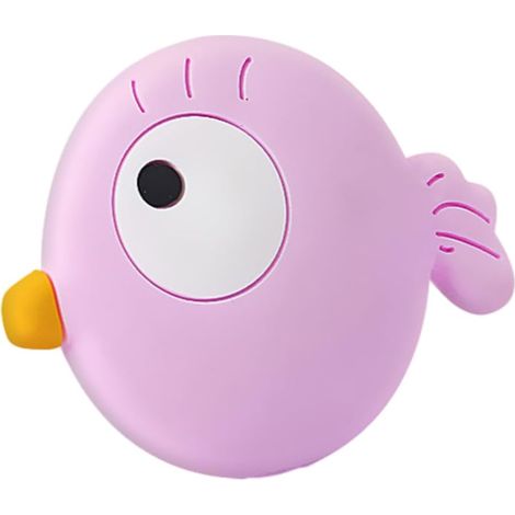 Arret De Porte Sol Poignée De Porte De Dessin Animé,Tampon Anti-Collision,Protection Murale D'Aspiration De Porte,Autocollant En Silicone Silencieux 2Pièces,Oiseau