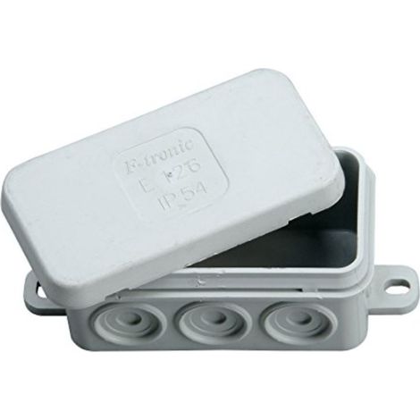 Kopp - Feuchtraum Aufputz-Abzweigdose, 85x44x40mm, IP54, grau - 371200005