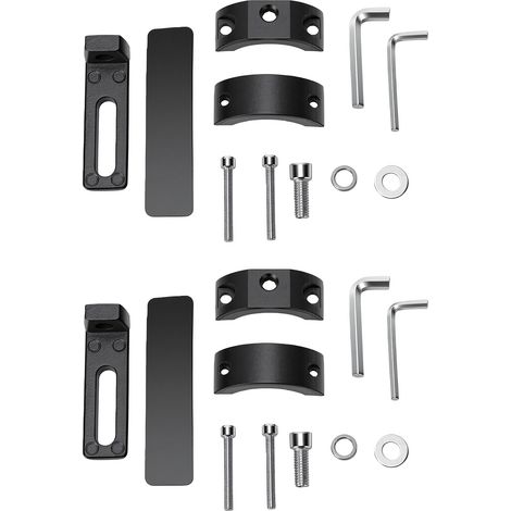1 paire support montage clignotant moto, support lumière pince tube pour diamètre rond 2,1 à 4 cm (1/5)