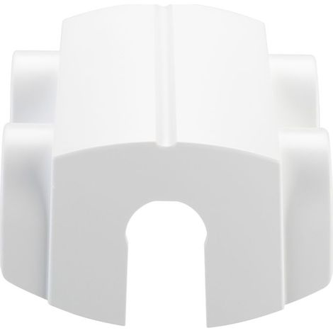 Danfoss Copertura in plastica per VHS passaggio in RAL 9016 (radiatore da bagno), 013G4674