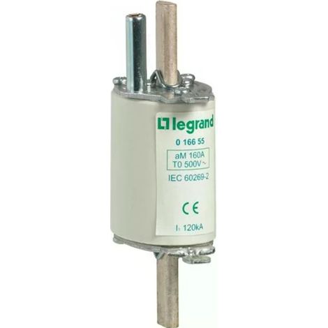Legrand 016655 Knife cartridge - aM - size 0 - with striker - 160A