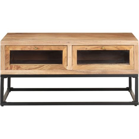 Maison Exclusive - Table basse 90x60x40 cm Bois d'acacia massif