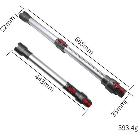 Rallonge télescopique pour Dyson V7 V8 V10 V11 V12 V15 (1/5)