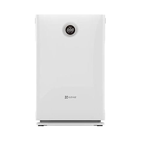 Ezviz CS-EB250A Purificatore d'aria per ambienti fino a 30 m² Filtro HEPA H13 3 stadi Ionizzatore 61 dB colore Bianco (1/4)