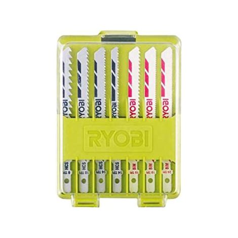 129420 Juego de 10 hojas de sierra de calar Ryobi (1/2)